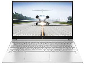 2021 newest hp pavilion laptop, 15.6″ full hd touchscreen, 11th gen intel core i5-1155g7 processor, 12gb ddr4 ram, 512gb pcie nvme ssd, backlit keyboard, webcam, hdmi, wi-fi 6, windows 11 home, silver
