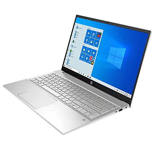 2021 Newest HP Pavilion Laptop, 15.6" Full HD Touchscreen, 11th Gen Intel Core i5-1155G7 Processor, 12GB DDR4 RAM, 512GB PCIe NVMe SSD, Backlit Keyboard, Webcam, HDMI, Wi-Fi 6, Windows 11 Home, Silver