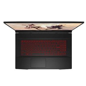 MSI Katana GF76 17.3" Gaming Notebook - Full HD - 1920 x 1080 - Intel Core i7 12th Gen i7-12700H 1.70 GHz - 16 GB Total RAM - 512 GB SSD - Black - Intel Chip - Windows 11 Home - NVIDIA GeForce RT