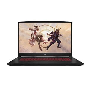 MSI Katana GF76 17.3" Gaming Notebook - Full HD - 1920 x 1080 - Intel Core i7 12th Gen i7-12700H 1.70 GHz - 16 GB Total RAM - 512 GB SSD - Black - Intel Chip - Windows 11 Home - NVIDIA GeForce RT