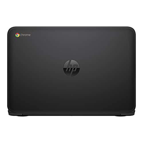 HP Chromebook 11 G4 11.6" 4GB 16GB SSD Celeron® N2840 2.16GHz ChromeOS, Black (Renewed)
