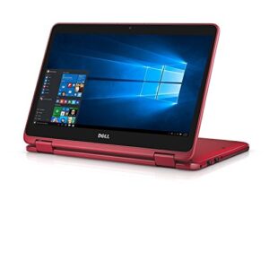 dell i3185-a982red 2018 newest inspiron 3000 11.6″ 2-in-1 touchscreen laptop/tablet pc, 7th gen amd a6-9220e 2.5ghz processor