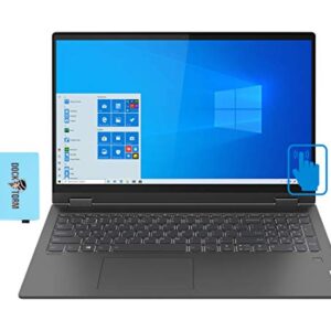 Lenovo IdeaPad Flex 5 15IIL05 Home and Business Laptop (Intel i7-1065G7 4-Core, 16GB RAM, 512GB PCIe SSD, Intel Iris Plus, 15.6" Touch Full HD (1920x1080), Fingerprint, WiFi, Win 10 Pro) with Hub