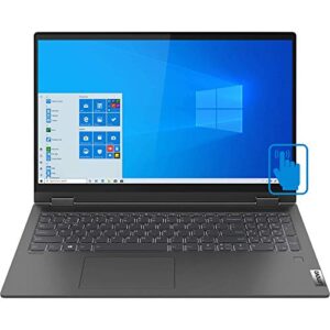 Lenovo IdeaPad Flex 5 15IIL05 Home and Business Laptop (Intel i7-1065G7 4-Core, 16GB RAM, 512GB PCIe SSD, Intel Iris Plus, 15.6" Touch Full HD (1920x1080), Fingerprint, WiFi, Win 10 Pro) with Hub