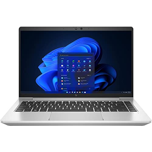 HP EliteBook 645 G9 14" Full HD Notebook Computer, AMD Ryzen 7 Pro 5875U 2GHz, 16GB RAM, 512GB SSD, Windows 10 Pro, Free Upgrade to Windows 11, Wolf Pro Security Edition