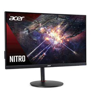 Acer Nitro XV272U Pbmiiprzx 27" WQHD (2560 x 1440) IPS G-SYNC Compatible Monitor, 144Hz, 1ms VRB, VESA Certified DisplayHDR400, DCI-P3, Delta E<2