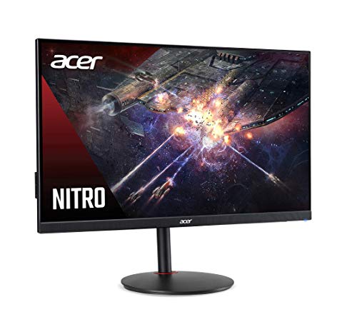 Acer Nitro XV272U Pbmiiprzx 27" WQHD (2560 x 1440) IPS G-SYNC Compatible Monitor, 144Hz, 1ms VRB, VESA Certified DisplayHDR400, DCI-P3, Delta E<2