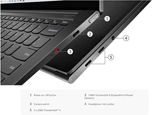 Lenovo 2022 IdeaPad Slim 9i 14" 4K(3840 x 2160) Touchscreen Laptop, 11th Gen Intel Core i7-1195G7, 16GB DDR4 RAM, 512GB SSD, Iris Xe Graphics, WiFi 6, Backlit KB, Stylus Pen, Windows 11 PRO, Black