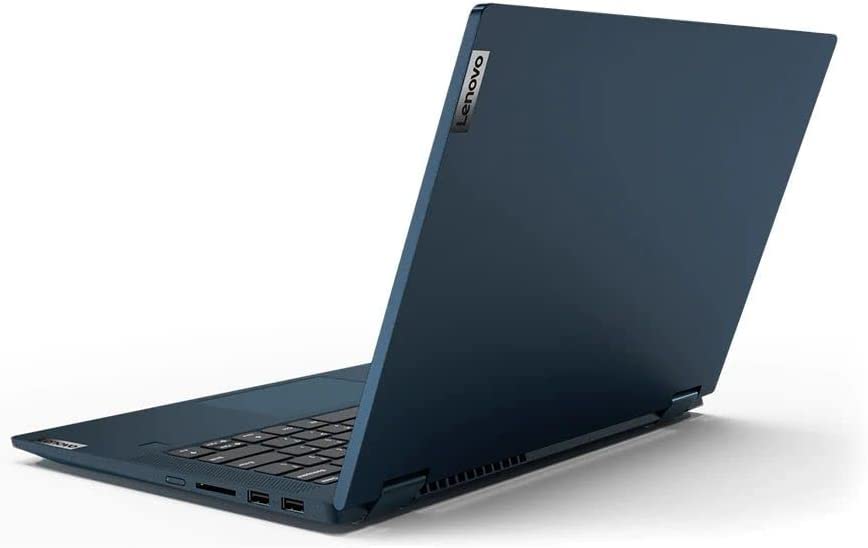 Lenovo 2022 Newest Flex 5i 14" FHD Touchscreen 2-in-1 Laptop Computer, Dual Core Intel i3-1115G4 (Upto 4.1GHz, Beats i5-1030G7), 4GB RAM, 128GB SSD, WiFi, Webcam, Abyss Blue, Win 11S+MarxsolCables