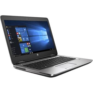hp probook 640 g2 14 inch business laptop, intel core i5-6300u up to 3.0ghz, 8g ddr4, 128g ssd, dvd, wifi, usb 3.0, vga, display port, windows 10 64 bit multi-language supports en/fr/sp(renewed)
