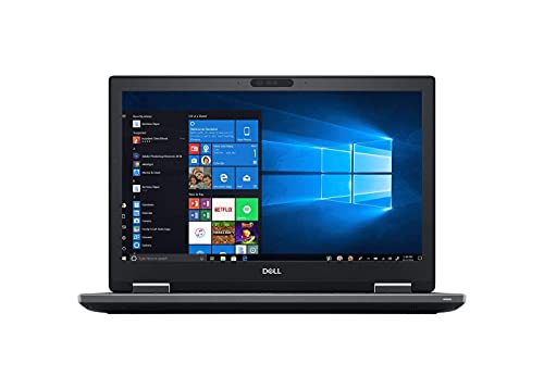 Dell Precision 7530 15.6 FHD Xeon E-2176M 2.7GHz, 32GB RAM, 512GB SSD, Windows 10 Pro 64Bit, CAM (Renewed)