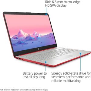 HP 15.6” Laptop (Latest Model), Intel Pentium Quad-Core Processor, 16GB RAM, 1TB SSD, Micro-Edge Display, Intel UHD Graphics, RJ-45 Ethernet Port, USB Type-C, HDMI, Long Battery Life, Windows OS