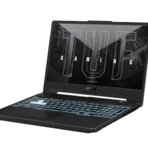 ASUS 2022 TUF F15 15.6" FHD Gaming Laptop, Intel Core i5-11260H, 16GB RAM, 1TB PCIe SSD, RGB Backlit Keyboard, NVIDIA GeForce RTX 3050 Graphics, Windows 10 Home, Black, 32GB USB Card