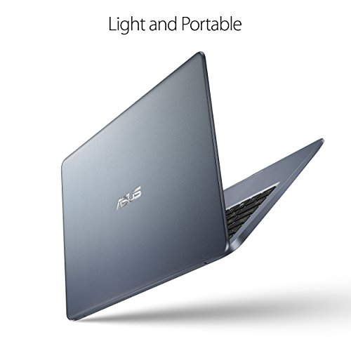 ASUS Laptop L406 Thin and Light Laptop, 14” HD Display, Intel Celeron N4000 Processor, 4GB RAM, 64GB eMMC Storage, Wi-Fi 5, Windows 10, Microsoft 365, Slate Gray, L406MA-WH02
