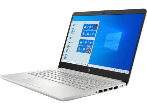 HP Laptop - 14-dk1018ca 14" HD (1366 x 768), AMD Athlon Gold 3150U, AMD Radeon Graphics, 8GB DDR4 RAM, 256GB SSD Storage, Windows 10 Home, Natural Silver (Renewed)