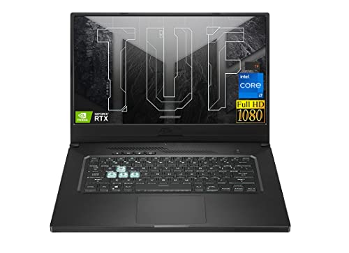 2022 New ASUS Flagship TUF Dash UltraSlim Gaming Laptop: 15.6" FHD 144Hz IPS Display, Intel Gaming H 8-Core i7-11370H, 32GB RAM, 1TB SSD, 4GB GeForce RTX 3050Ti, Wifi6, Backlit-KYB, DTS, Win10H