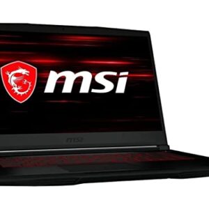 2022 MSI GF63 Thin Gaming 15.6" FHD Laptop, Intel Core i5-10300H Processor, 32GB DDR4 RAM, 2TB PCIe SSD, Backlit Keyboard, GeForce GTX1650 Max-Q Graphics, HDMI, Win 10, Black, 32GB USB Card