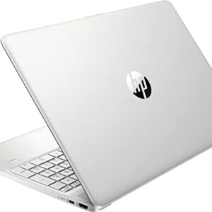 HP 15 Premium High Performance Slim Laptop in Silver Intel i7 up to 4.7GHz 16GB RAM 256GB SSD 15.6in HD Webcam WiFi Fingerprint Reader W11 (15-DY200-Renewed)