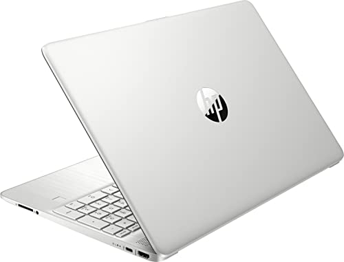 HP 15 Premium High Performance Slim Laptop in Silver Intel i7 up to 4.7GHz 16GB RAM 256GB SSD 15.6in HD Webcam WiFi Fingerprint Reader W11 (15-DY200-Renewed)