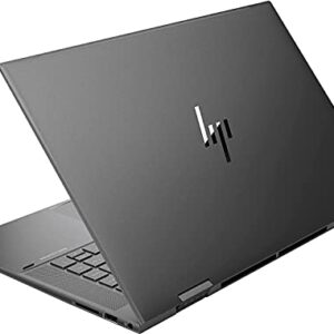 HP Envy x360 Convert 15m-eu0033dx 15.6" Touchscreen AMD Ryzen 5 5500U, AMD Radeon Graphics, 8GB DDR4 RAM, 256GB SSD Storage, Windows 11 Home, BT BL, Nightfall Black (Renewed)