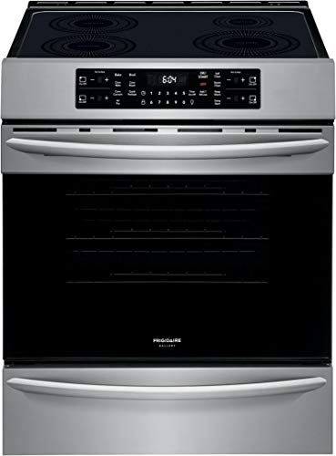 Frigidaire FGIH3047VF 30" Gallery Series Induction Range with Air Fry 4 Elements 5.4 cu. ft. Oven Capacity Self Clean with Steam Clean Option Star K ADA Compliant in Stainless Steel