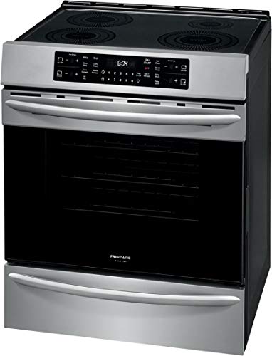 Frigidaire FGIH3047VF 30" Gallery Series Induction Range with Air Fry 4 Elements 5.4 cu. ft. Oven Capacity Self Clean with Steam Clean Option Star K ADA Compliant in Stainless Steel