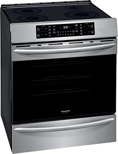 Frigidaire FGIH3047VF 30" Gallery Series Induction Range with Air Fry 4 Elements 5.4 cu. ft. Oven Capacity Self Clean with Steam Clean Option Star K ADA Compliant in Stainless Steel