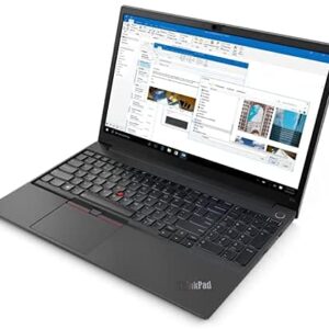 2021 Newest Lenovo ThinkPad E15 Gen 2 15.6" FHD 1080p Business Laptop (AMD 8-Core Ryzen 7 4700U (Beats i7-10710u), 16GB DDR4 RAM, 512GB PCIe SSD) Wi-Fi 6, Webcam, Windows 10 Pro + HDMI Cable