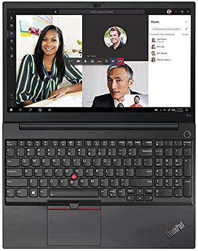 2021 Newest Lenovo ThinkPad E15 Gen 2 15.6" FHD 1080p Business Laptop (AMD 8-Core Ryzen 7 4700U (Beats i7-10710u), 16GB DDR4 RAM, 512GB PCIe SSD) Wi-Fi 6, Webcam, Windows 10 Pro + HDMI Cable