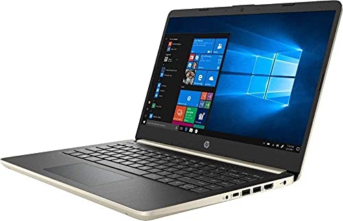 HP 2019 Newest 14" Touch-Screen Laptop Intel Core i3 4GB RAM 128GB SSD Windows 10- Ash Silver Keyboard Frame