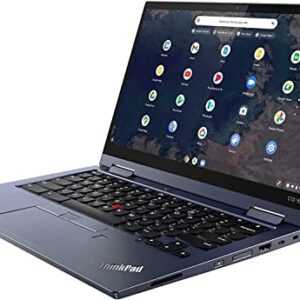 Lenovo Flex 5 13.3" FHD 2-in-1 Touchscreen Chromebook, AMD Ryzen 5 up to 3.7Ghz, 8GB RAM, 128GB SSD, WiFi, Bluetooth, Backlit Keyboard,Hugo Tech Mart Fingerprint Reader, Chrome OS (Renewed)