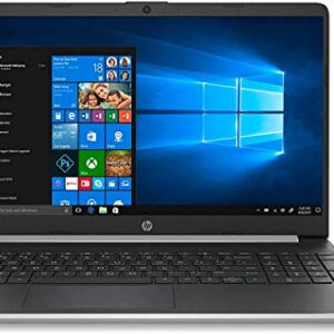 HP 15.6-inch IPS High Performance Laptop, Intel Quad-Core i5-1035G1 Up to 3.6GHz (Beats i7-7500U), 8GB DDR4 RAM, 256GB SSD, 802.11AC WiFi, Bluetooth 4.2, HDMI, USB 3.1, Silver, Windows 10 (Renewed)