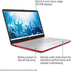 HP 2020 15.6'' HD LED Display Intel Pentium Gold 6405U 4GB DDR4 RAM 500GB HDD Windows 10 Scarlet Red