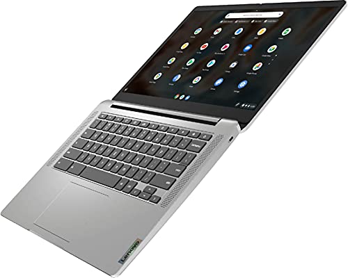 Lenovo Chromebook 3 14" Touchscreen Laptop,MediaTek MT8183,4GB RAM,128GB Storage(64GB eMMC+64GB SD Card),Webcam,Chrome OS w/ GalliumPi Accs.
