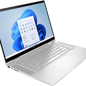 HP 2022 Newest Envy X360 2-in-1 Laptop, 15.6" Full HD Touchscreen, 12th Gen Intel Core i7-1255U 10-Core Processor, 64GB RAM, 2TB SSD, Backlit Keyboard, HDMI, Windows 11 Home, Stylus Pen Included