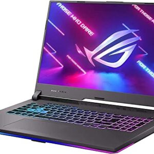 Newest ASUS ROG Strix G17 Gaming Laptop 17.3” FHD 144HZ IPS, AMD 8-Core Ryzen 7 4800H (＞i7-10750H), 16GB RAM, 512GB SSD, NVIDIA GeForce RTX 3060, RGB Backlit Keyboard, Wifi6 Win10 + CUE Accessories