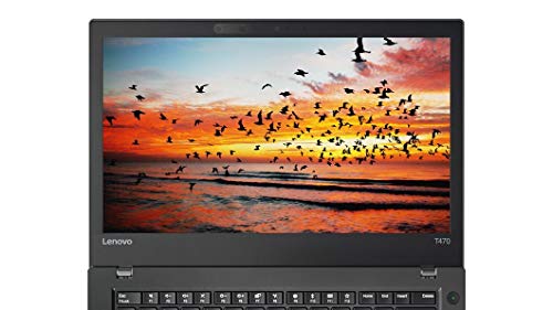 Lenovo Thinkpad T470 Touchscreen Ultrabook (14 FHD Touch Display, Intel Core i7-7600U Up to 3.9GHz, 8GB RAM, 256GB SSD, Webcam, Backlit Keyboard, Fingerprint Reader, Windows 10 Pro) (Renewed)