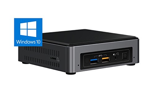 Intel NUC 7 Enthusiast, A Mini PC with Windows 10, Intel Core i7, 512GB NVMe Intel 600p SSD, 16GB RAM, Gunmetal (BOXNUC7I7BNKQ)