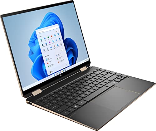 HP 2022 Spectre 2-in-1 Laptop 13.5" 3K2K OLED Touchscreen EVO 11th Intel Core i7-1195G7 Iris Xe Graphics 16GB DDR4 1TB SSD Wi-Fi 6 Thunderbolt 4 Backlit KB w/ FP and Pen Windows 11 Pro w/RATZK 32GB