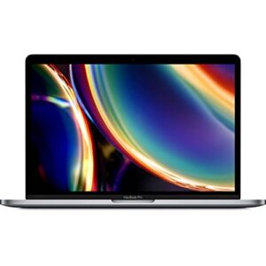 mid 2020 apple macbook pro touch bar with 2.0ghz intel core i5 (13 inch, 32gb ram, 512gb ssd) space gray (renewed)