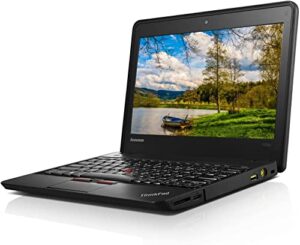 lenovo thinkpad x131e notebook, 2nd generation intel core i3 dual core , 1.5 ghz, 320 gb, intel hd graphics, windows 7 professional 64-bit, black (refurbished)