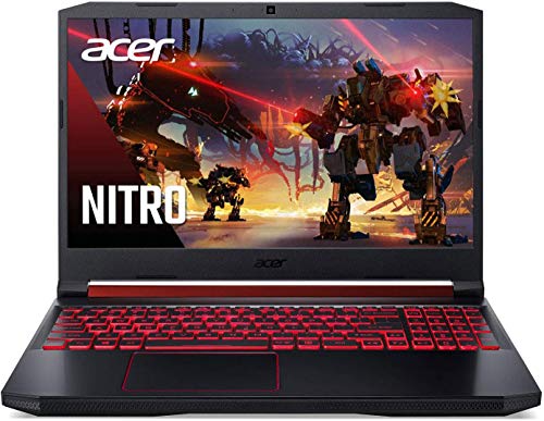 Acer Nitro 5 Gaming Laptop, 9th Gen Intel Core i5-9300H, NVIDIA GeForce GTX 1650, 15.6" Full HD IPS Display, WiFi 6, Waves MaxxAudio, Backlit Keyboard (16GB RAM/512GB PCIe SSD)