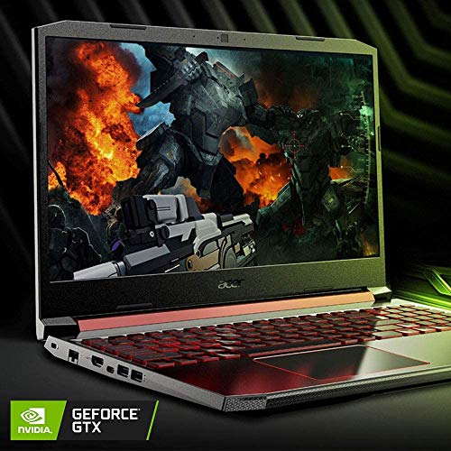 Acer Nitro 5 Gaming Laptop, 9th Gen Intel Core i5-9300H, NVIDIA GeForce GTX 1650, 15.6" Full HD IPS Display, WiFi 6, Waves MaxxAudio, Backlit Keyboard (16GB RAM/512GB PCIe SSD)