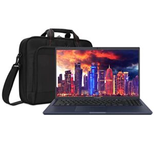 asus expertbook b1 b1500 b1500cea-xs74 15.6″ rugged notebook bundle with intel core i7-1165g7 quad-core 2.80ghz, 16gb ddr4, 512gb ssd, intel iris xe graphics, star black, win 10 pro and laptop bag