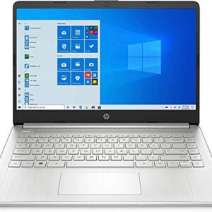 HP Newest 2021 14" Diagonal HD Laptop PC, Intel Core i5-1035G1 Processor, Intel UHD Graphics, 8GB SDRAM, 256GB SSD, 802.11ac, Bluetooth 5, HDMI, Windows 10, Natural Silver W/ Valinor Accessories