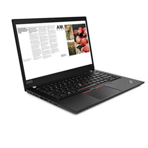 Lenovo ThinkPad T490 20N20008US 14" Notebook - 1366 X 768 - Core i5 I5-8265U - 8 GB RAM - 256 GB SSD - Glossy Black - Windows 10 Pro 64-bit - Intel UHD Graphics 620 - Twisted Nematic (TN) - Engli