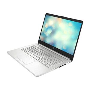 2022 HP 14" HD Touchscreen Laptop Computer, AMD Ryzen 3-3250U Processor, 8GB RAM, 128GB SSD, HD Audio, 720p HD Webcam, AMD Radeon Graphics, Bluetooth, HDMI, Windows 11, Silver, 32GB SnowBell USB Card