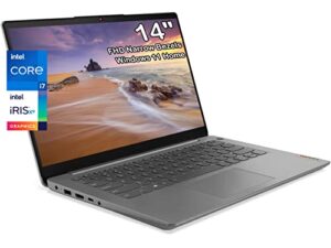 lenovo ideapad 3 14″ laptop | intel i7-1165g7 | iris xe graphics | ips | usb typec | wi-fi 6 | fingerprint reader | webcam & camera shutter | large battery | w/mousepad (20gb ram | 1tb pcie ssd)