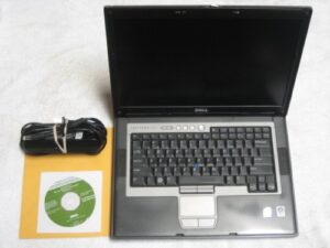 dell latitude d820 15.4″ laptop with dell reinstallation xp professional disk (intel duo core 1.83ghz, 80gb hard drive, 2048mb ram, dvd/cdrw drive, wifi, xp professional)
