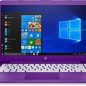 HP Stream 14-cb013wm, 14" HD Display, Intel N3060, 4GB RAM, 32GB SSD, Windows 10 Home S Mode, Purple